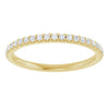 14K White 1/4 CTW Natural Diamond Anniversary Band