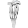 14K White Gold Natural Diamond Ring – Elegant Everyday Style