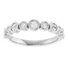 14K Rose 1/2 CTW Natural Diamond Anniversary Band