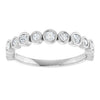 14K Rose 1/2 CTW Natural Diamond Anniversary Band