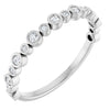 14K Rose 1/2 CTW Natural Diamond Anniversary Band