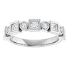 14K Rose 1/2 CTW Natural Diamond Anniversary Band