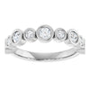 14K Rose 1/2 CTW Natural Diamond Anniversary Band