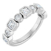 14K Rose 1/2 CTW Natural Diamond Anniversary Band