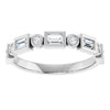 14K Rose 1/2 CTW Natural Diamond Anniversary Band