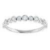 14K Rose 1/2 CTW Natural Diamond Anniversary Band