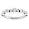 14K Rose 1/2 CTW Natural Diamond Anniversary Band