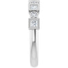 14K Rose 1/2 CTW Natural Diamond Anniversary Band