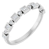 14K Rose 1/2 CTW Natural Diamond Anniversary Band