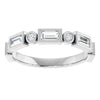 14K Rose 1/2 CTW Natural Diamond Anniversary Band