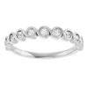 14K Rose 1/4 CTW Natural Diamond Anniversary Band