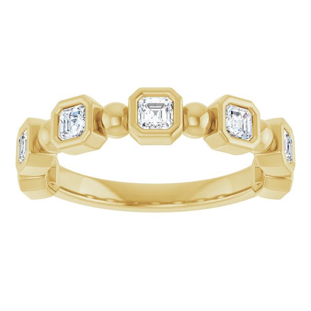 14K Rose 1/3 CTW Natural Diamond Anniversary Band