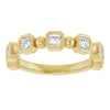 14K Rose 1/3 CTW Natural Diamond Anniversary Band