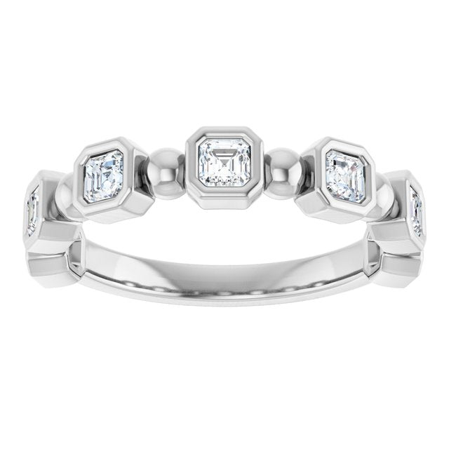 14K Rose 1/3 CTW Natural Diamond Anniversary Band