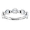 14K Rose 1/3 CTW Natural Diamond Anniversary Band