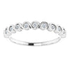 14K Rose 1/4 CTW Natural Diamond Anniversary Band