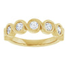 14K Rose 1/4 CTW Natural Diamond Anniversary Band