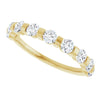 14K Rose 5/8 CTW Natural Diamond Anniversary Band