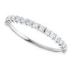 14K Rose 5/8 CTW Natural Diamond Anniversary Band