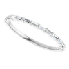 14K Rose 5/8 CTW Natural Diamond Anniversary Band