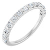 14K Rose 5/8 CTW Natural Diamond Anniversary Band