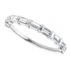 14K Rose 5/8 CTW Natural Diamond Anniversary Band