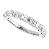 14K Rose 5/8 CTW Natural Diamond Anniversary Band