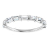 14K Rose 5/8 CTW Natural Diamond Anniversary Band