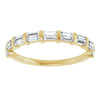 14K Rose 5/8 CTW Natural Diamond Anniversary Band