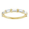 14K Rose 5/8 CTW Natural Diamond Anniversary Band