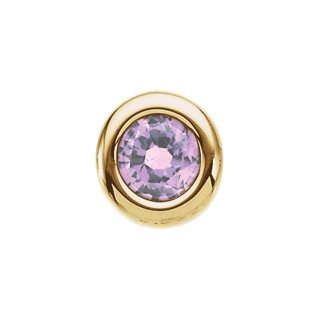 Imitation Garnet Birthstone Pendant