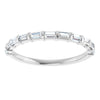 14K Rose 5/8 CTW Natural Diamond Anniversary Band