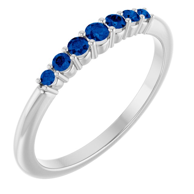 14K Gold Natural Diamond Stackable Ring