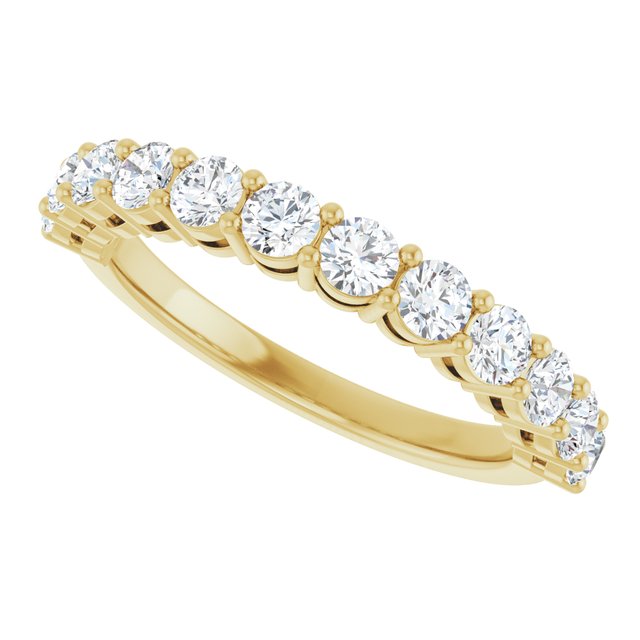 14K White 1/4 CTW Natural Diamond Anniversary Band