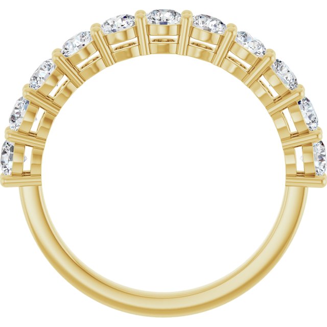 14K White 1/4 CTW Natural Diamond Anniversary Band