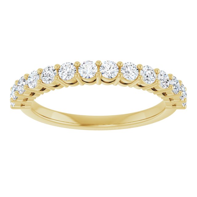 14K White 1/4 CTW Natural Diamond Anniversary Band