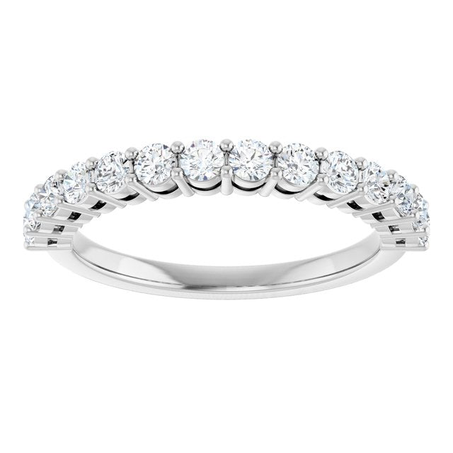 14K White 1/4 CTW Natural Diamond Anniversary Band