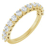 14K White 1/4 CTW Natural Diamond Anniversary Band