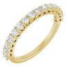 14K White 1/4 CTW Natural Diamond Anniversary Band