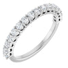 Elegant 14K White Gold 1/4 CTW Natural Diamond Wedding Ring