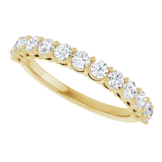 14K White 1/4 CTW Natural Diamond Anniversary Band