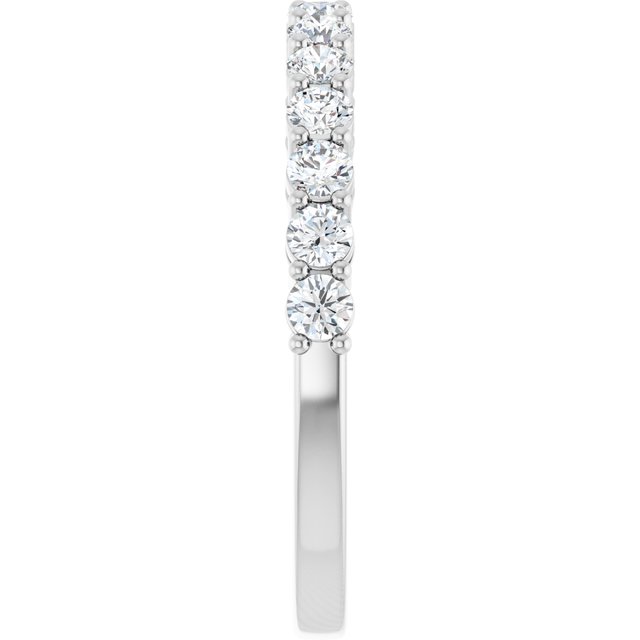 14K White 1/4 CTW Natural Diamond Anniversary Band