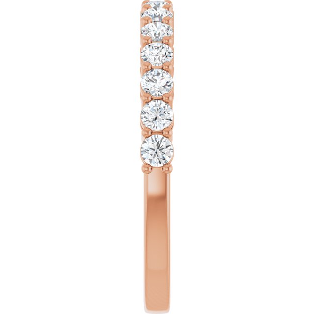 14K White 1/4 CTW Natural Diamond Anniversary Band