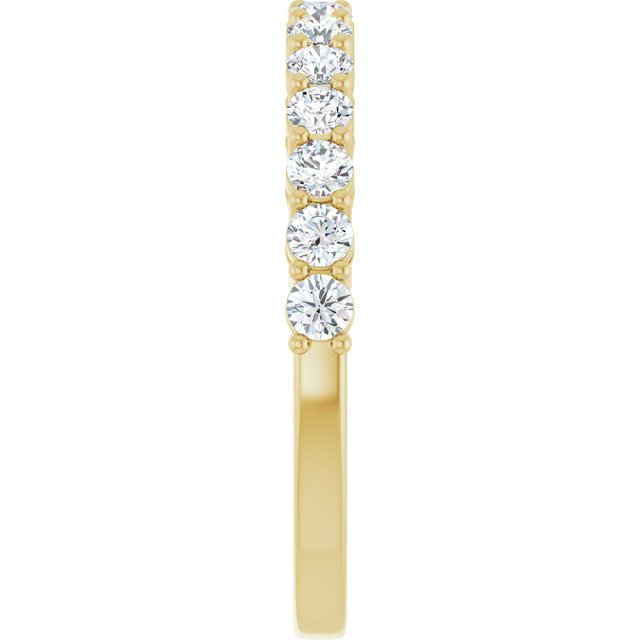 14K White 1/4 CTW Natural Diamond Anniversary Band