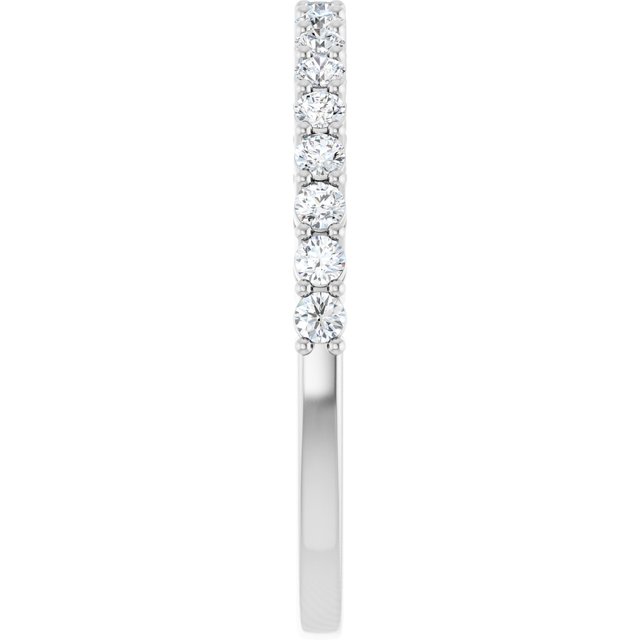 14K White 1/4 CTW Natural Diamond Anniversary Band