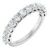 14K White 1/4 CTW Natural Diamond Anniversary Band