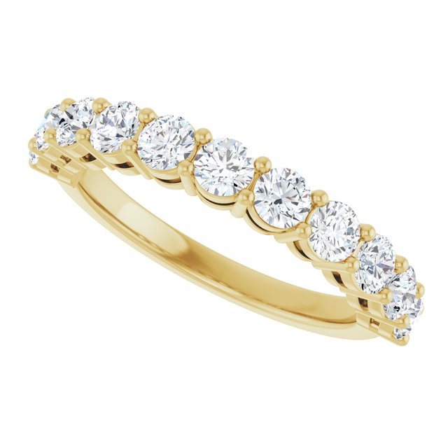 14K White 1/4 CTW Natural Diamond Anniversary Band