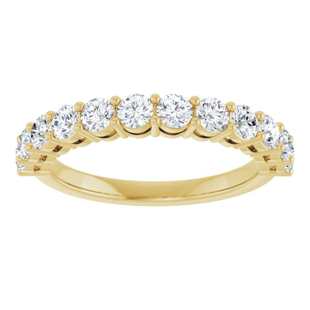 14K White 1/4 CTW Natural Diamond Anniversary Band