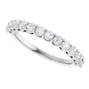 14K White 1/4 CTW Natural Diamond Anniversary Band