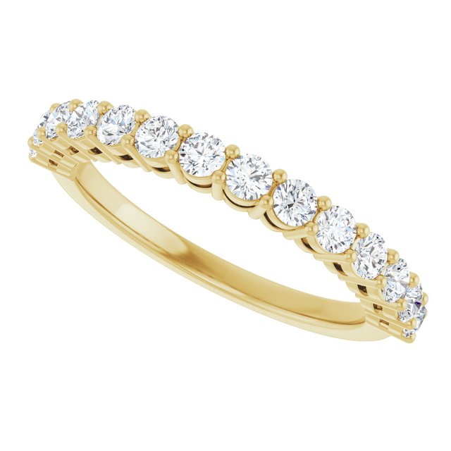 14K White 1/4 CTW Natural Diamond Anniversary Band